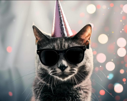 Safely Dressing Up Your Cat for New Year's Celebrations